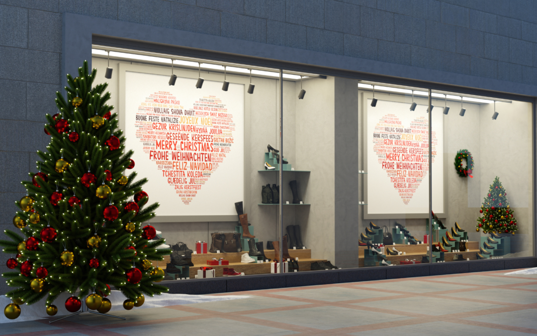 Sempre più Visual a Natale: idee per allestire le tue vetrine natalizie
